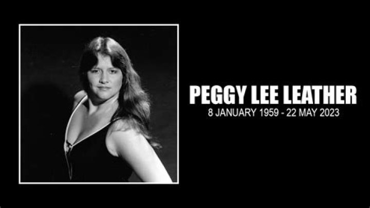 Cause: Peggy Lee Leather Death Cause Husband And Wikipedia Bio